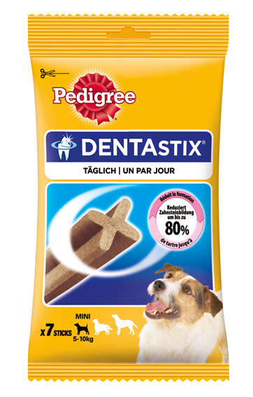 Pedigree Hundeleckerlis Dentastix für junge & kleine Hunde